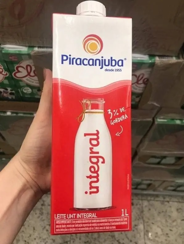 Leite Piracanjuba 1L