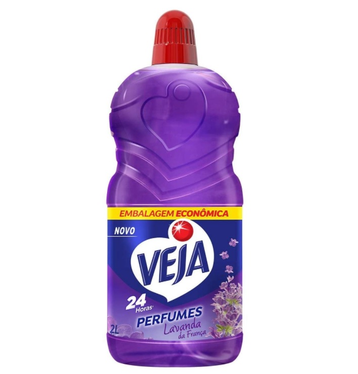 Limpador Veja Perfumes Lavanda e Bem Estar, 2L