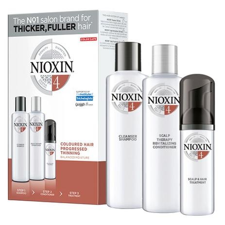 Nioxin Trial Kit Sistema 4 – Shampoo + Condicionador + Leave-in