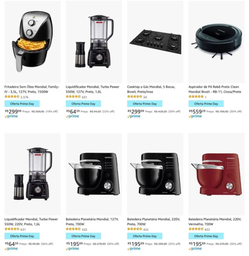 Seleção de Eletrodoméstico