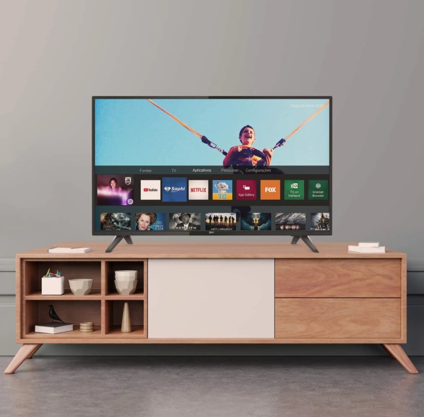 Smart TV LED 43″ Philips 43PFG5813/78, Ultra Slim, Wi-Fi, 2 HDMI, 2 USB