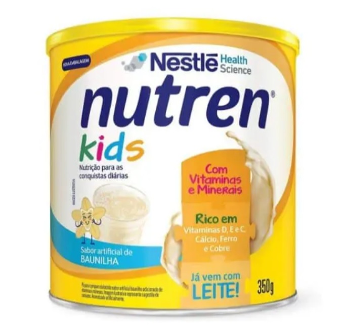 Suplemento Alimentar, Nutren Kids, Baunilha, 350g