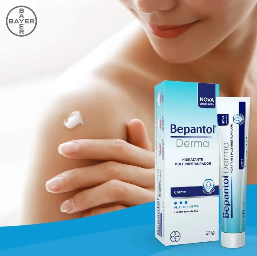 Bepantol Derma Creme Hidratante para Pele Extrasseca 20g, Bepantol Derma