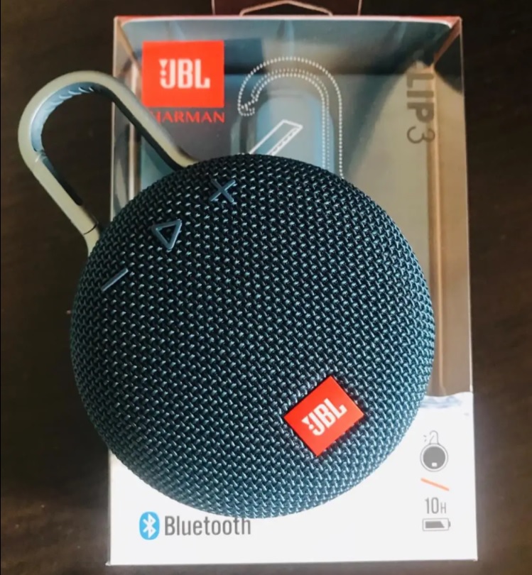 Caixa de Som CLIP 3 Bluetooth Portátil JBL