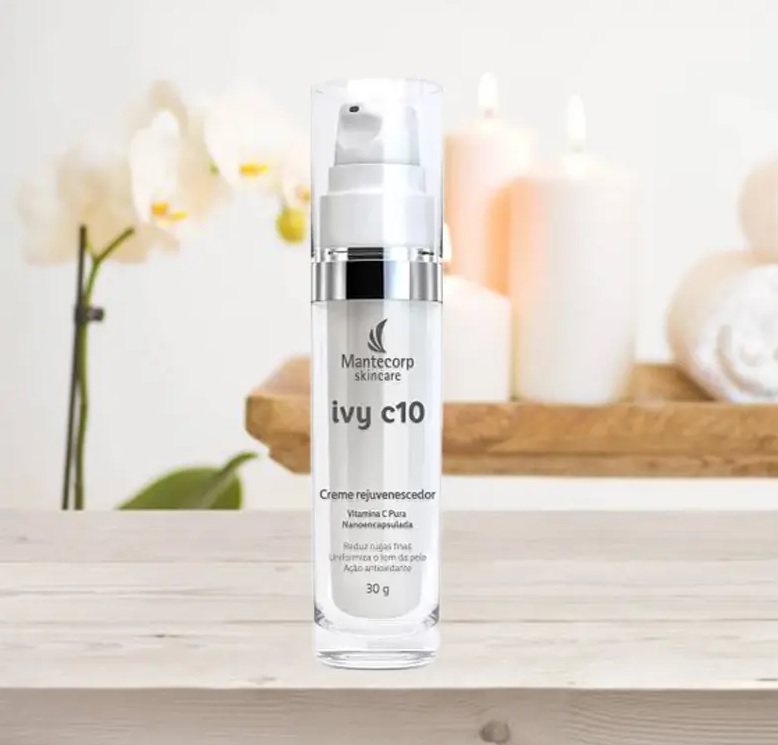 Creme Rejuvenescedor com vitamina C Mantecorp Ivy C10 – Mantecorp Skincare