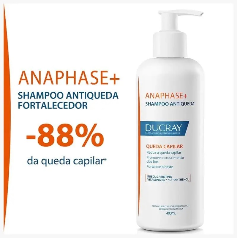 Ducray Anaphase+ – Shampoo Antiqueda 400ml