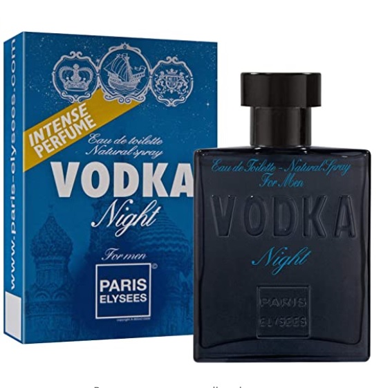 Eau de Toilette Vodka Night, Paris Elysees, 100 ml