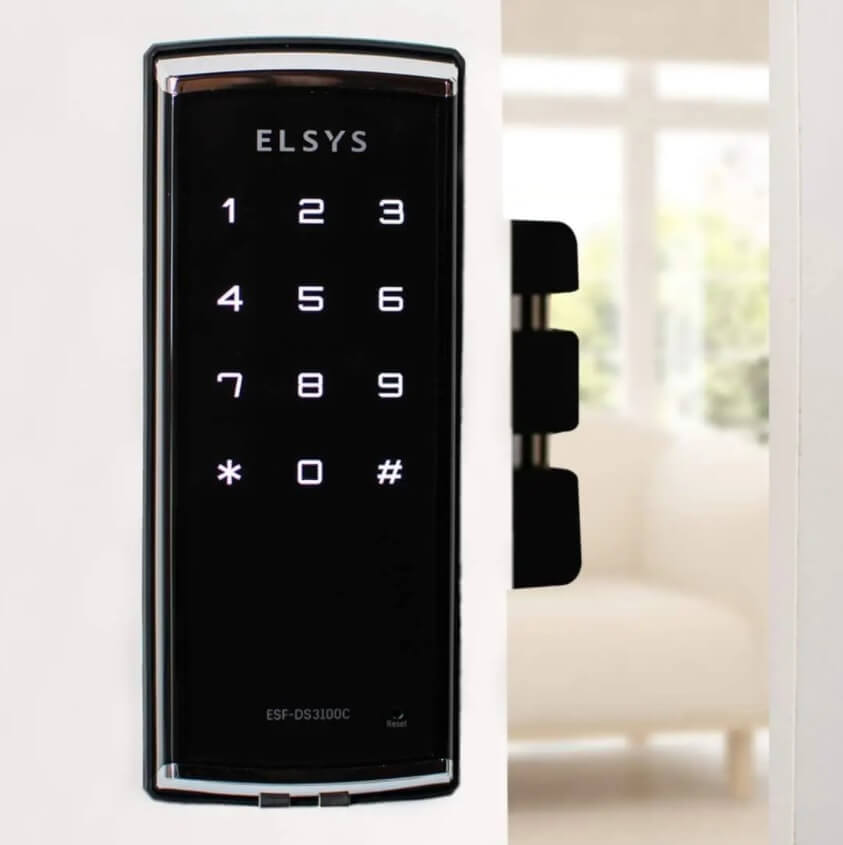Fechadura Digital de Sobrepor para Porta de Correr, Elsys, ESF-DS3100C