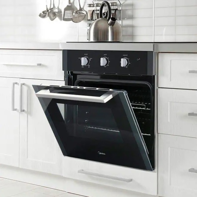 Forno Elétrico de Embutir Midea TSA82 com 3 Funções Pré-Programadas 80L 220v – Preto