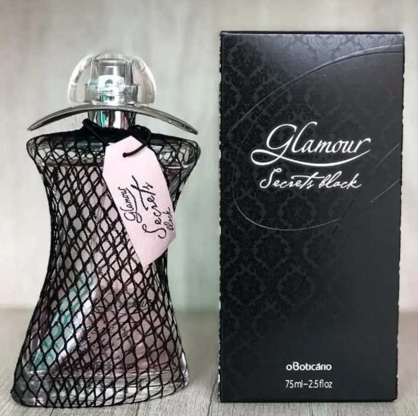 Glamour Secrets Black Desodorante Colônia 75ml