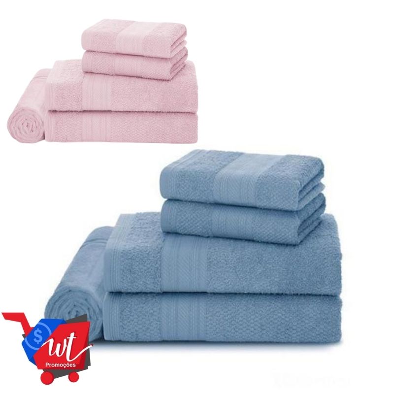 Jogo de Toalhas de Banho Gigante com 05 Peças Empire – Karsten