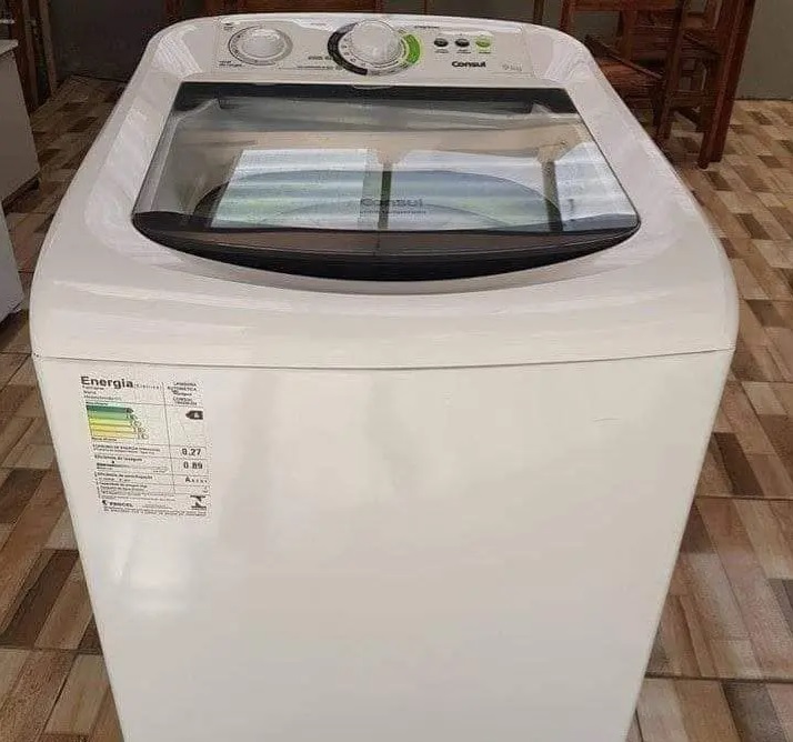 Lavadora de Roupas Consul CWB09 ABANA – 9Kg 15 Programas de Lavagem