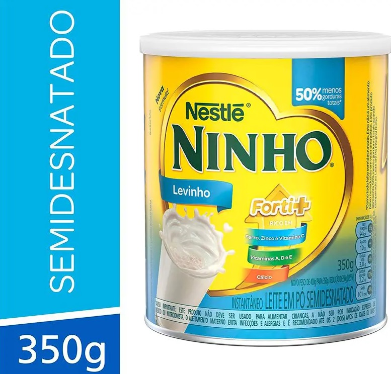 Leite em Pó, Levinho, Ninho, 350g