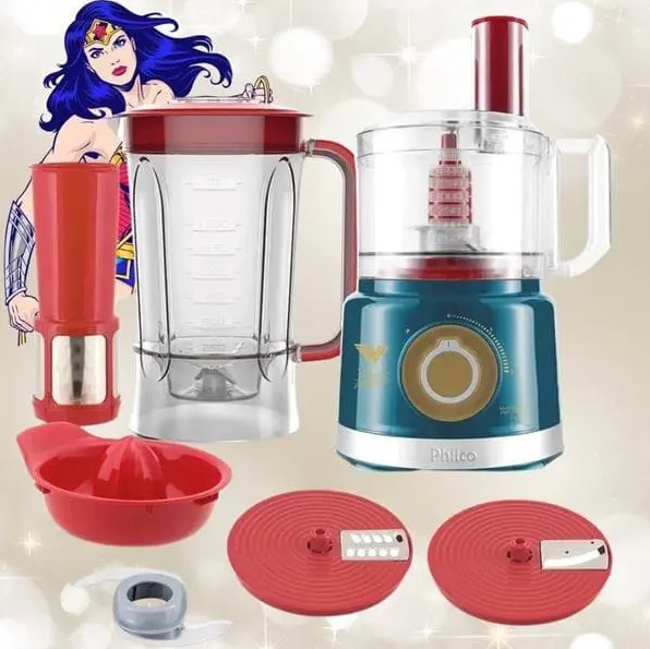 Multiprocessador Philco Mulher Maravilha PMP1500 Turbo 900W 127V