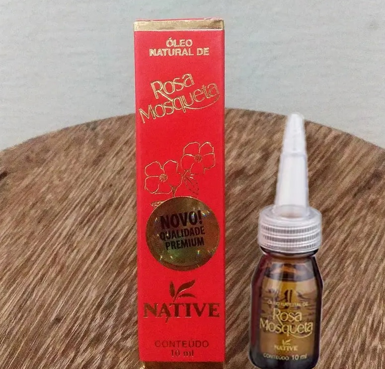 Óleo de Rosa Mosqueta 10ml, Native, Amarelado