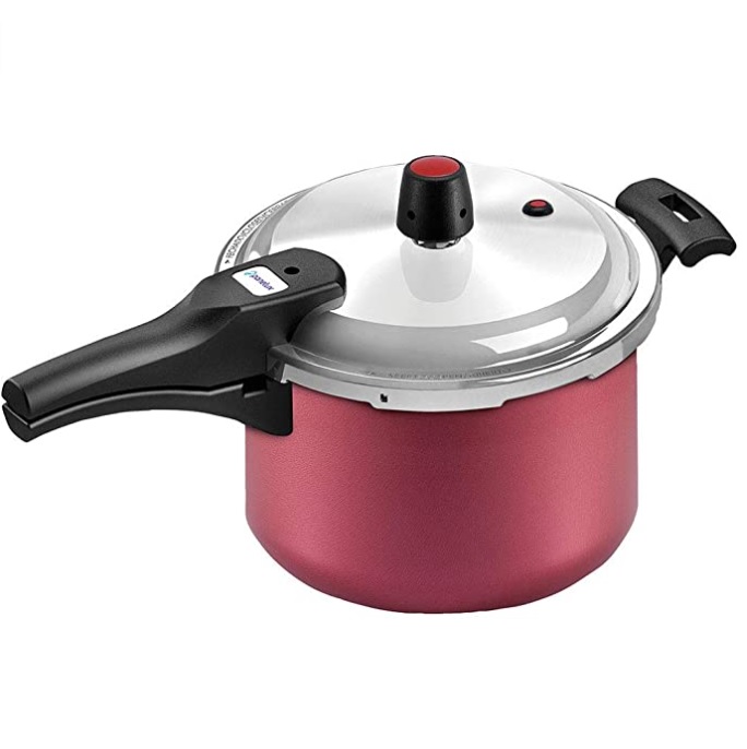 Panela de Pressão Fechamento Externo 4,5L Cereja Premium Panelux