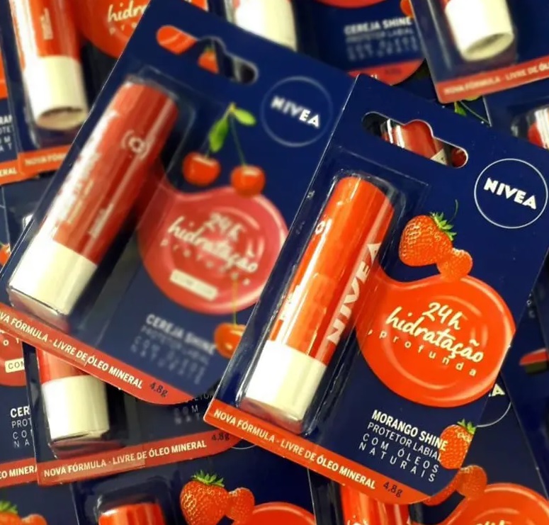 [ENCERRADA] Protetor Labial Nivea Shine – Hidratação Profunda 4,8g