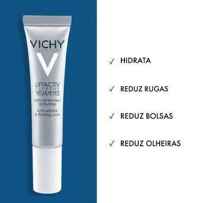 Rejuvenescedor para Contorno dos Olhos Vichy – Liftactiv Supreme