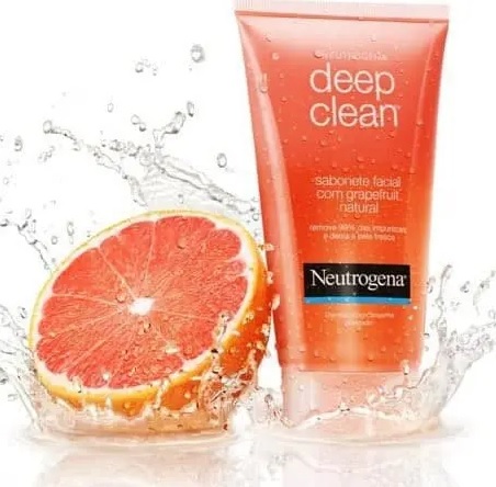 Sabonete Facial Deep CleanGrapefruit, Neutrogena, 150g