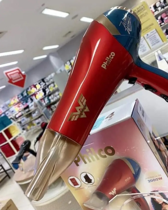 Secador de Cabelos Philco Mulher Maravilha PSC15 2100W 220V