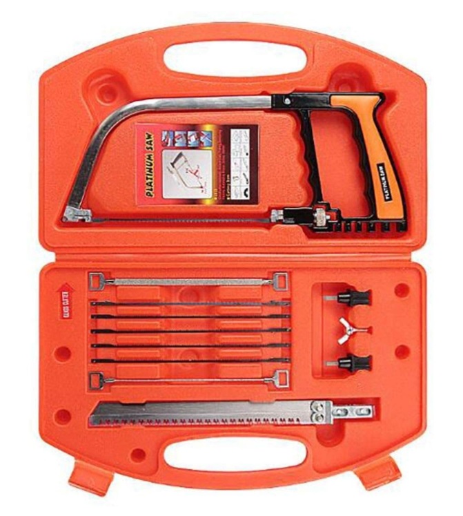 Serra Mágica Saw Multifuncional 9 Lâminas Com Maleta