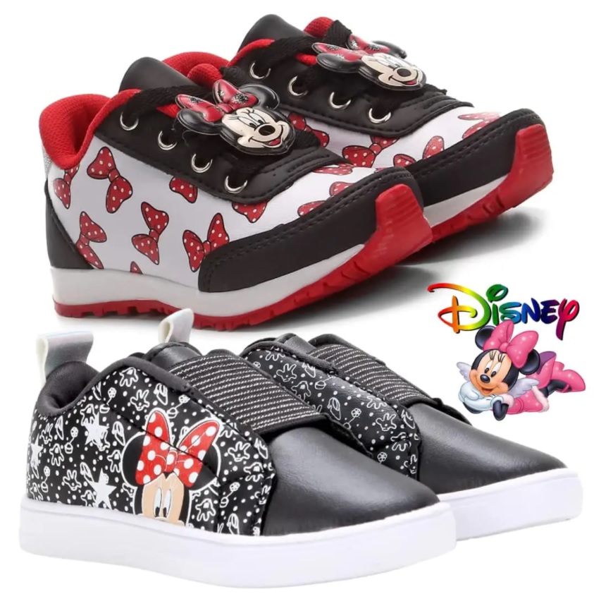 Slip On/ Jogging Infantil Disney Minnie Feminino