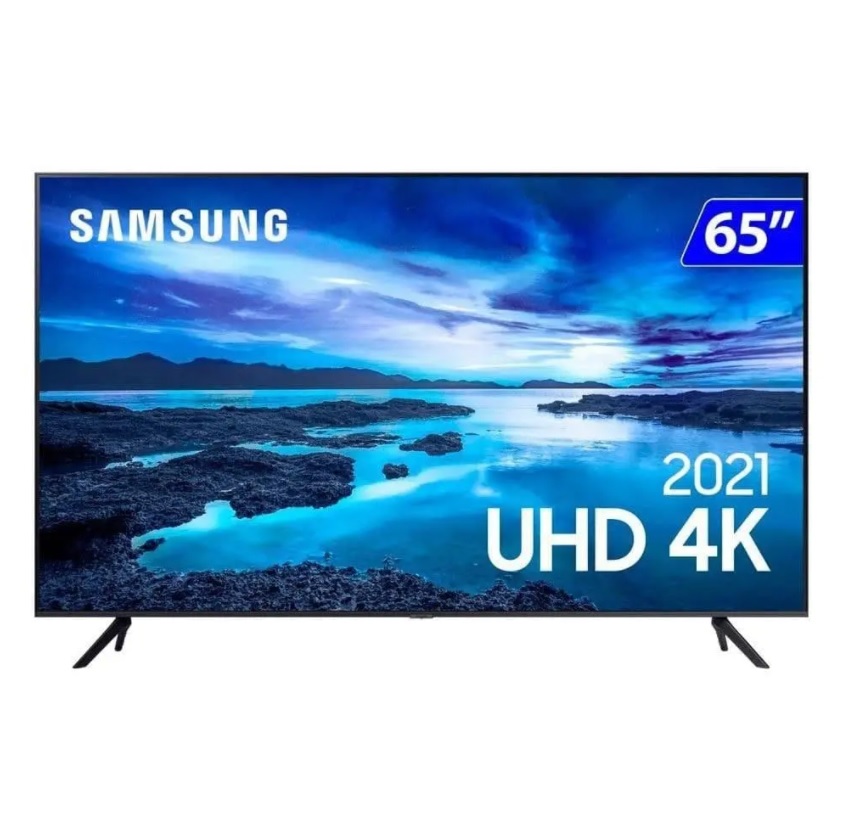 Smart TV Samsung LED 65 4K Wi-Fi Tizen Crystal
