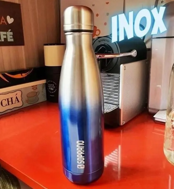 Squeeze Urbano 600ml, Soprano, 0063, Azul, Pequeno