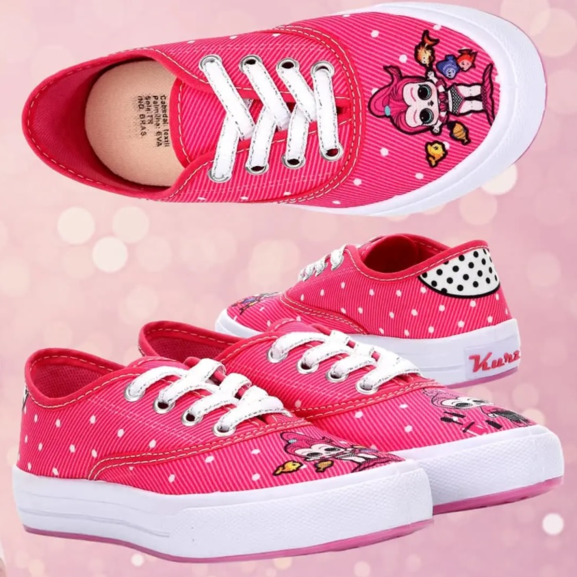 Tênis Infantil Kurz Unicórnio Feminino