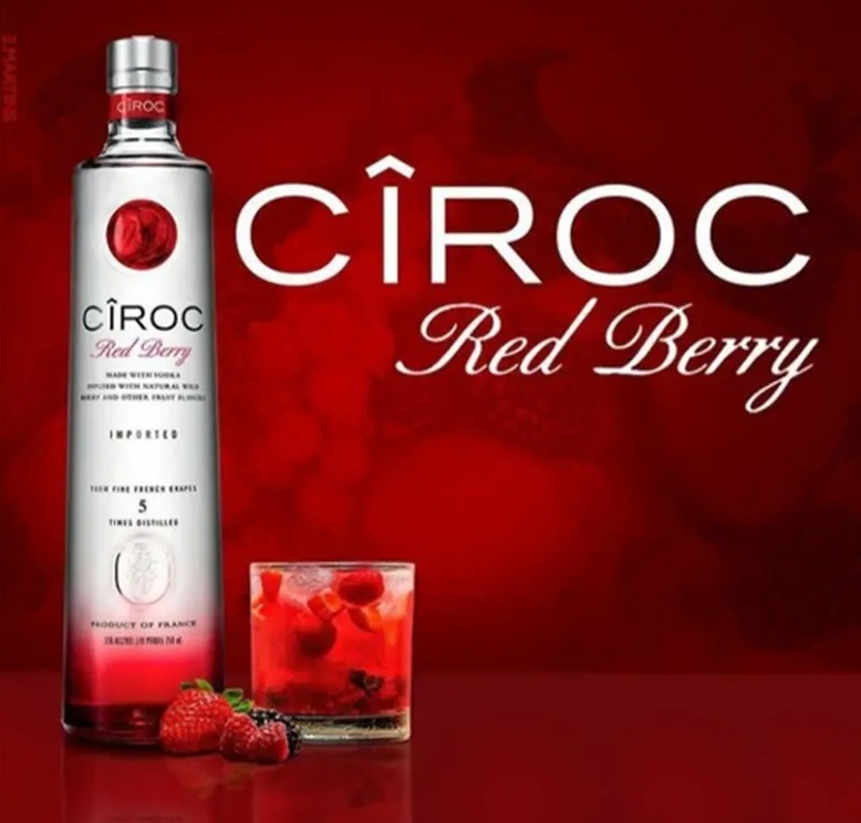 Vodka Ciroc Red Berry, 750ml