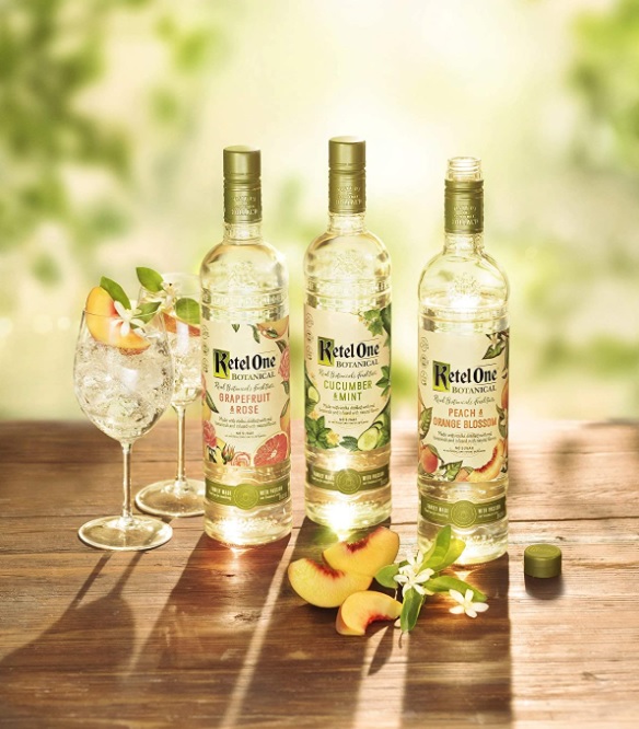 Vodka Ketel One Botanical Peach & Orange Blossom 750ml