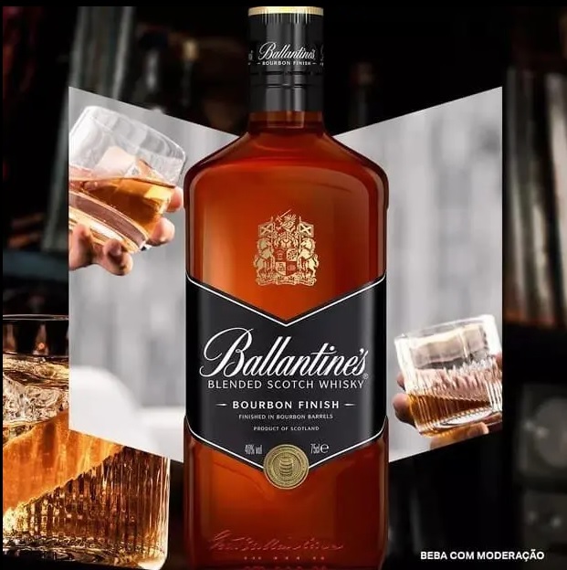 Whisky Ballantines Bourbon Finish Blended 750ml