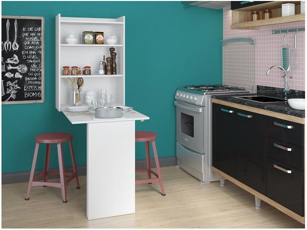 Armário com Mesa Dobrável de Parede – Multimóveis