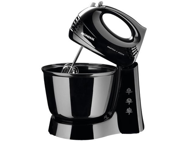 Batedeira Prática Mondial, 127V, Preto, 400W – B-44-B
