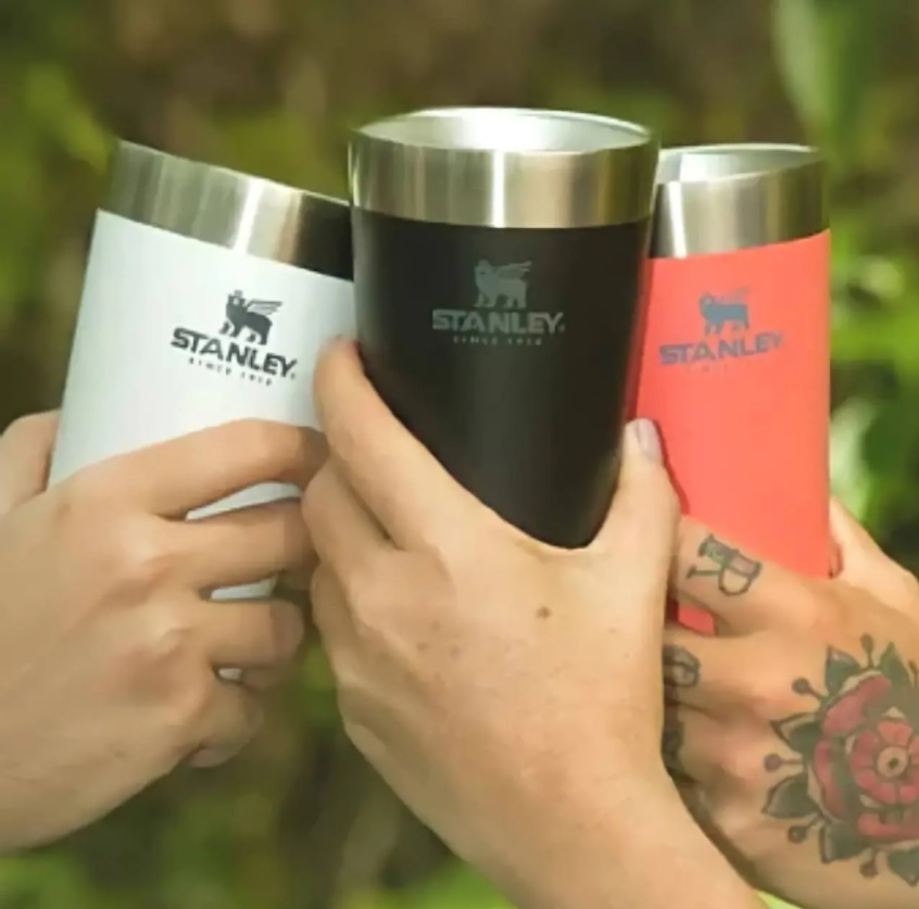 Copo térmico sem tampa Stanley, 473 ml