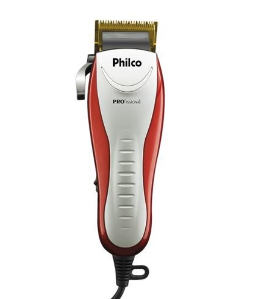 Cortador de Cabelos PCR Profissional Philco/ Lâminas em titânio – 220V