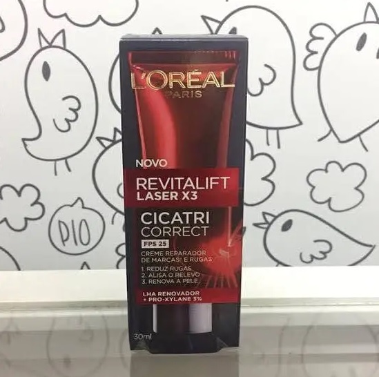 Creme Anti-Rugas Revitalift Cicatri Correct Laser X3 30ml, L’Oréal Paris
