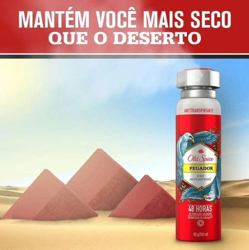 Desodorante Spray Antitranspirante Old Spice Pegador 150Ml, Old Spice