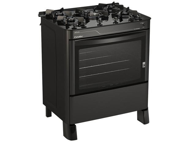 Fogão 5 Bocas Esmaltec – Acendimento Automático Jade Glass