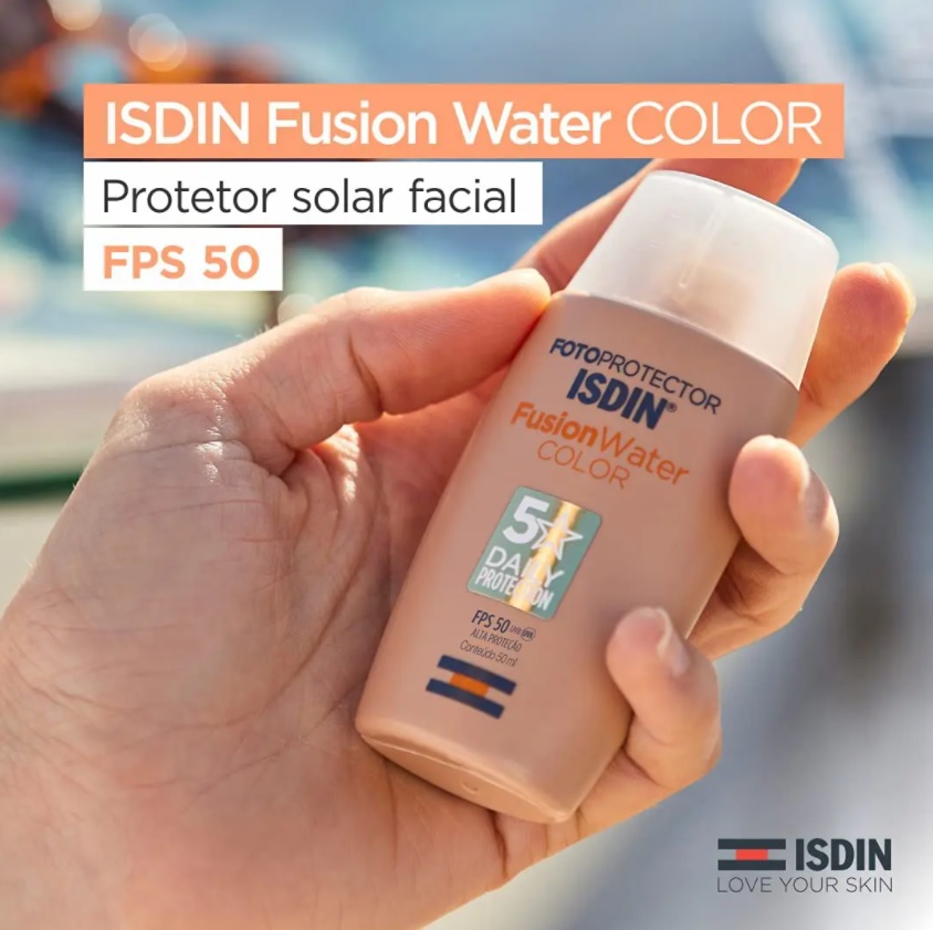 Fotoprotetor Isdin Fusion Water Color, Isdin 50ml
