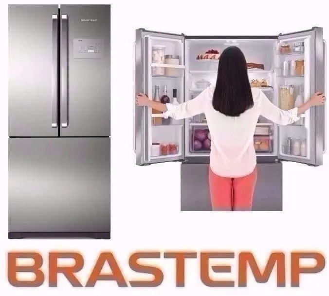 Geladeira Brastemp Frost Free Evox – Inverse 540,6L Ative BRO80 AK