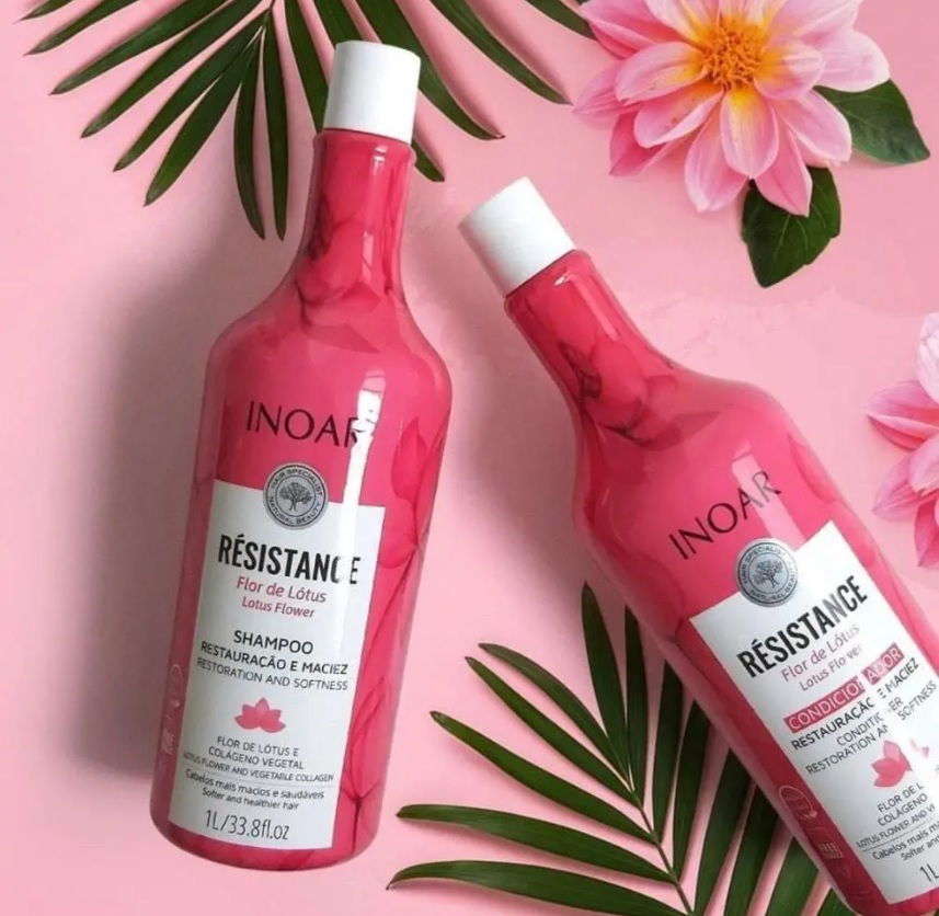 Inoar Résistance Flor de Lótus Kit – Shampoo + Condicionador