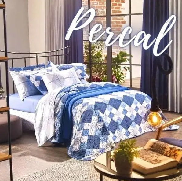 Jogo de Cama Casal Santista 100% Algodão – 180 Fios Unique 4 Peças