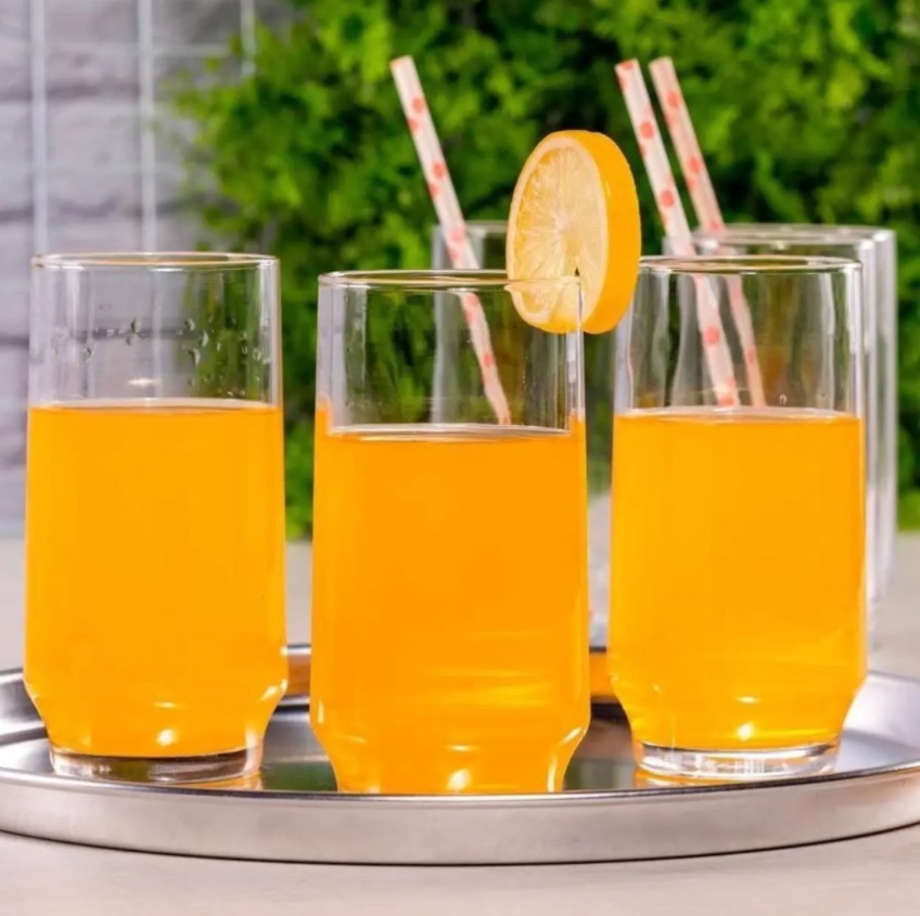 Conjunto de Copos Nadir Lights em Vidro 300 ml – 6 Peças