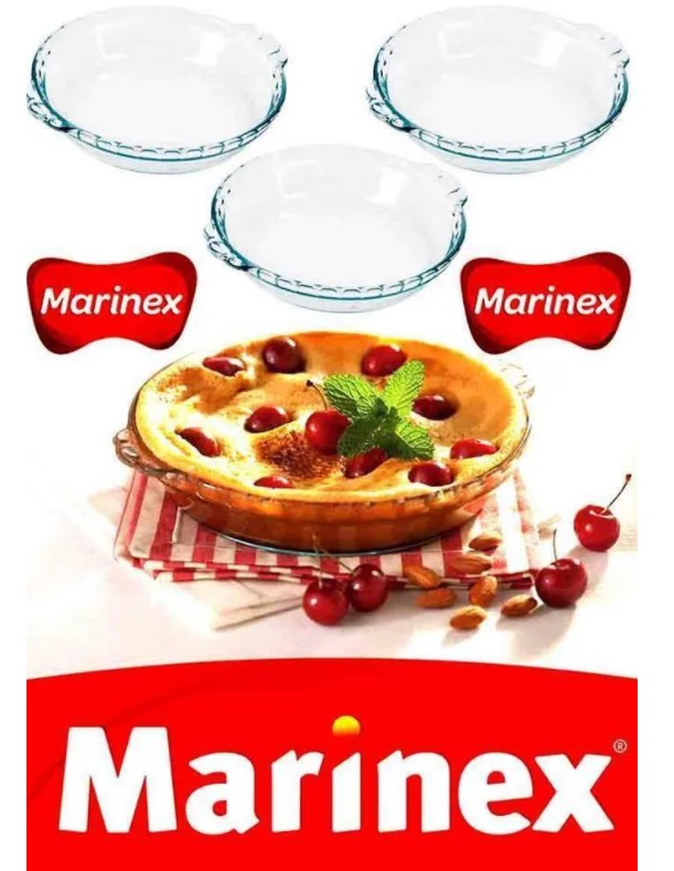 Jogo de Formas Redonda 3 Peças Marinex – Filetada