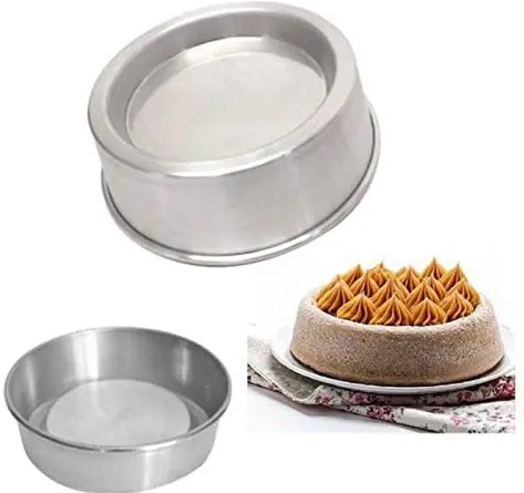Kit 3 Formas Ballerine Bolo Piscina Pool Cake Vulcão P M G