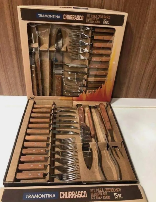 Kit Churrasco Tramontina Dynamic – 15 Peças