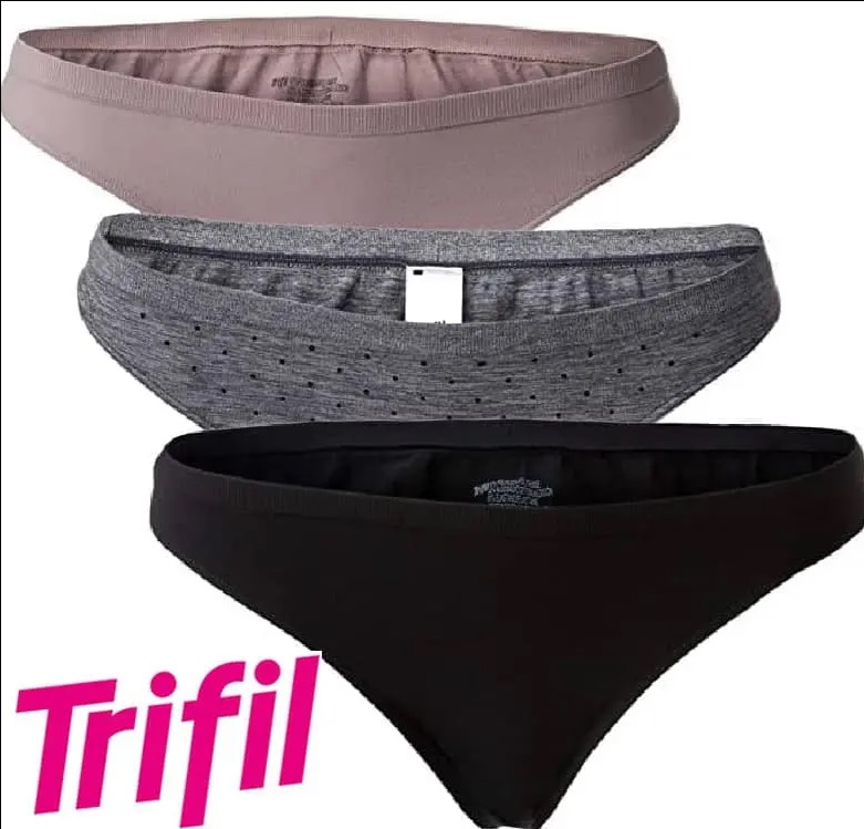 Kit Com 3 Calcinhas Biquíni, Trifil, Feminino