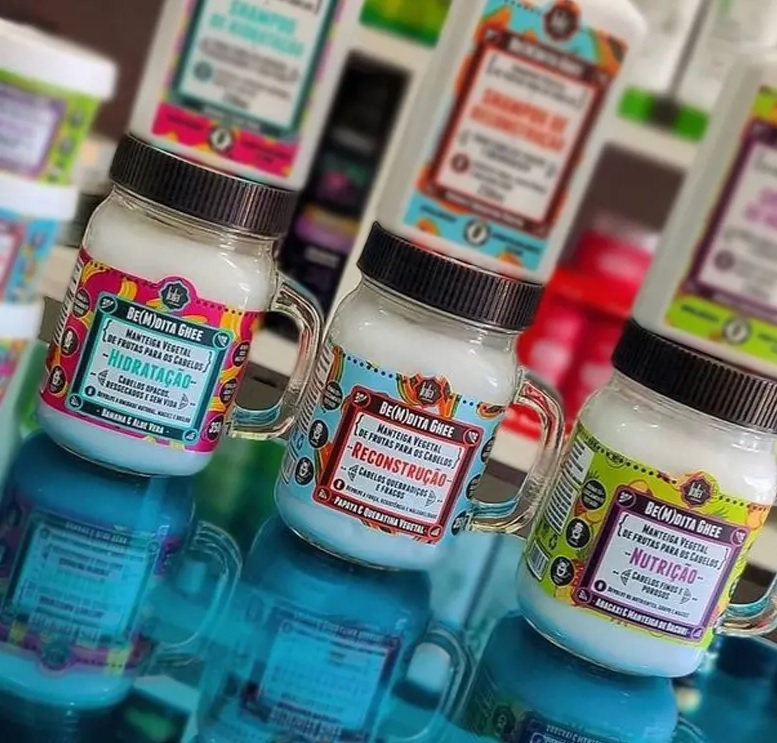 Kit Lola Cosmetics Be(m)dita Ghee Cronograma Capilar (3 Produtos)