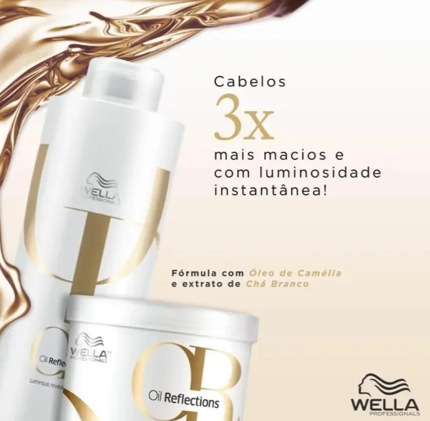 Kit Wella Professionals Oil Reflections Duo Salão (2 Produtos)